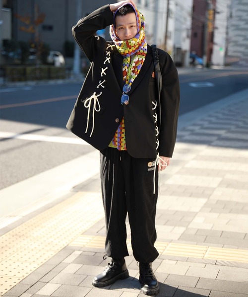 ジャケット テーラードジャケット HOOK -original- アシンメトリー