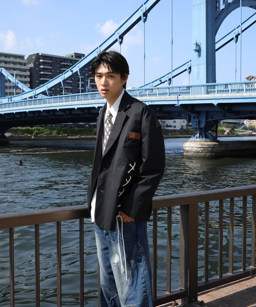 ジャケット テーラードジャケット HOOK -original- アシンメトリー