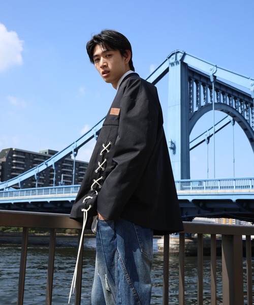 ジャケット テーラードジャケット HOOK -original- アシンメトリー