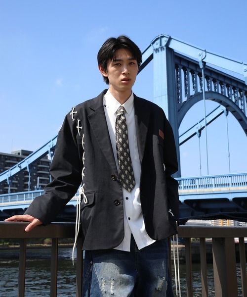 ジャケット テーラードジャケット HOOK -original- アシンメトリー