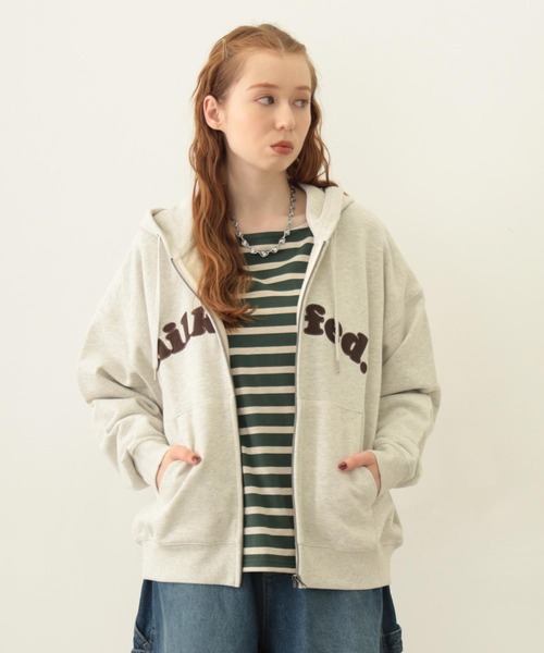 パーカー ARCH COOPER LOGO ZIP UP HOODIE レディース メンズ