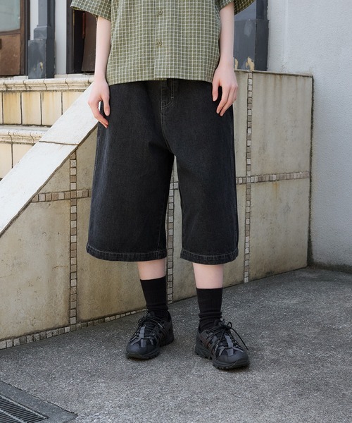 Regen Glanz ジーンズ wide baggy slab jorts/ワイドバギー