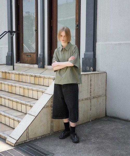 Regen Glanz ジーンズ wide baggy slab jorts/ワイドバギー