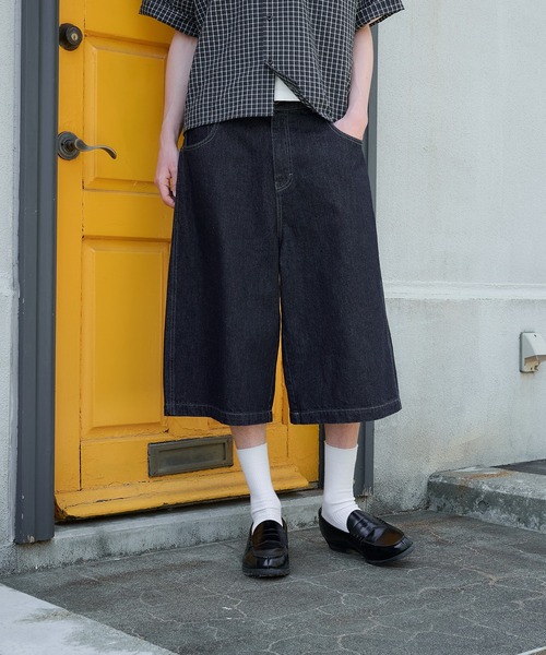 Regen Glanz ジーンズ wide baggy slab jorts/ワイドバギー