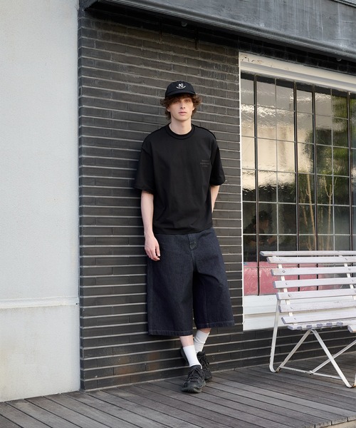 【完売品】Regen Glanz ワイドバギースラブジョーツ Regen Glanz ジーンズ wide baggy slab jorts/ワイドバギー