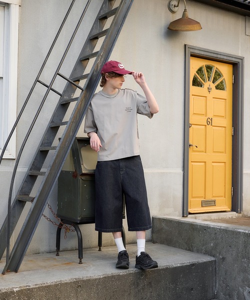 【完売品】Regen Glanz ワイドバギースラブジョーツ Regen Glanz ジーンズ wide baggy slab jorts/ワイドバギー