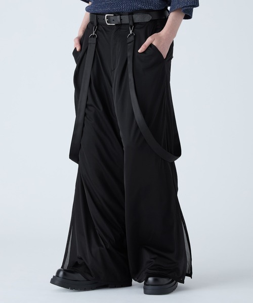 VELNUS ワイドパンツ スラックス 「VELNUS」Draped loose silhouette