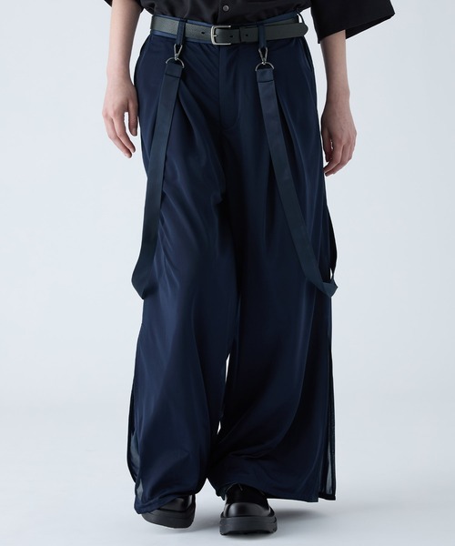 VELNUS ワイドパンツ スラックス 「VELNUS」Draped loose silhouette