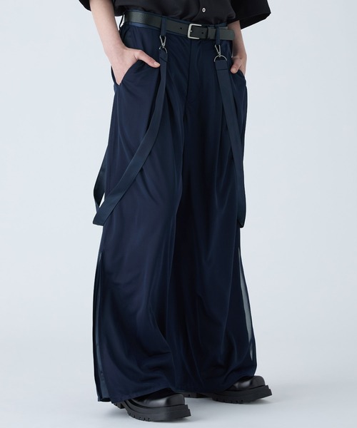 VELNUS ワイドパンツ スラックス 「VELNUS」Draped loose silhouette