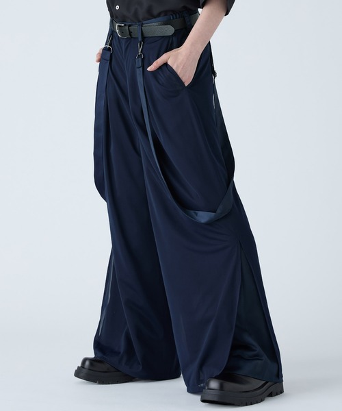 VELNUS ワイドパンツ スラックス 「VELNUS」Draped loose silhouette