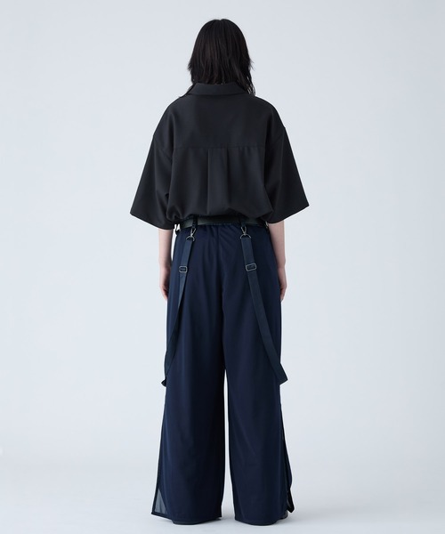VELNUS ワイドパンツ スラックス 「VELNUS」Draped loose silhouette