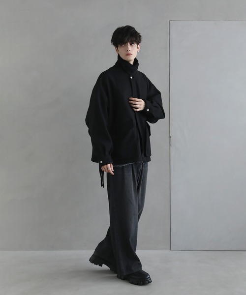 ELLIE★未使用品★ヘリンボーンブルゾン★ブラック ETELIO」 ブルゾン S ブラック メンズ : ZOZOTOWN Yahoo!店 - 通販