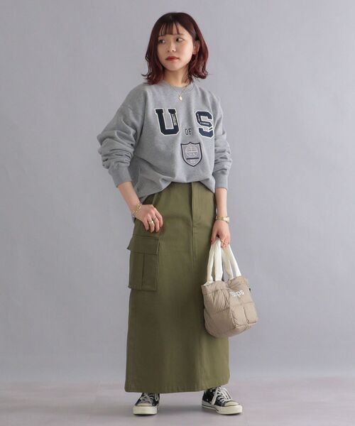 「SHIPS」 スウェットカットソー SMALL グレー メンズ