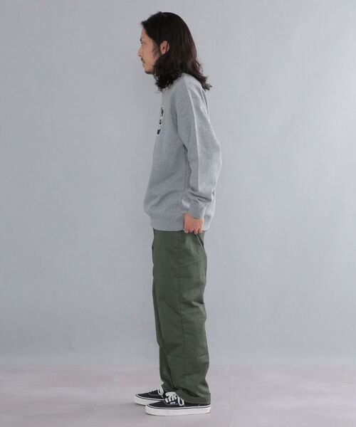 「SHIPS」 スウェットカットソー SMALL グレー メンズ