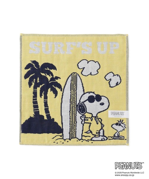 ROPE' PICNIC ハンカチ 「SNOOPY/スヌーピー」盛夏3重ガーゼ
