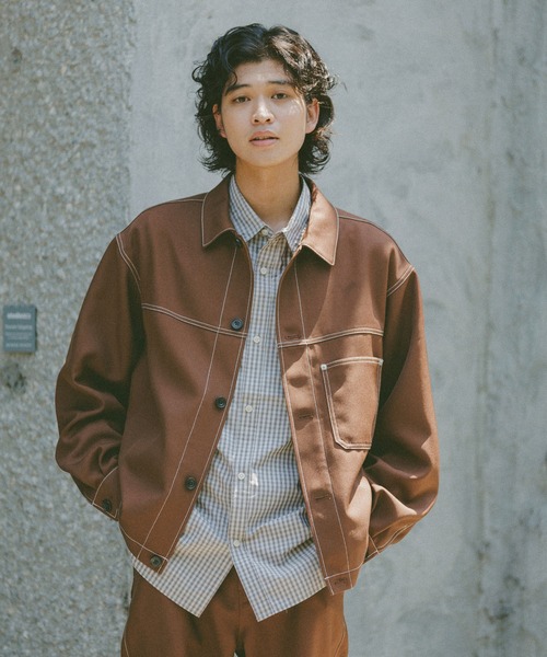 メンズ ブルゾン ジャケット ショートジャケット H00258 MENS｜ブルゾン / ジャケット