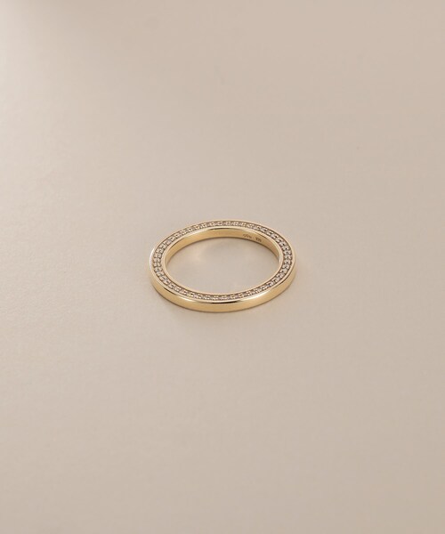 【ココシュニック】 13号リング　k10 COCOSHNIK（ココシュニック） K10ガドルーンカット リング中