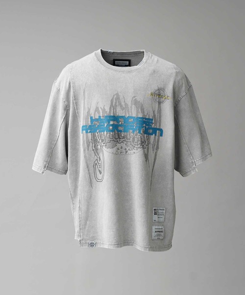 MAISON SPECIAL Tシャツ ブルー MAISON SPECIAL｜メゾン スペシャルのTシャツ/カットソー