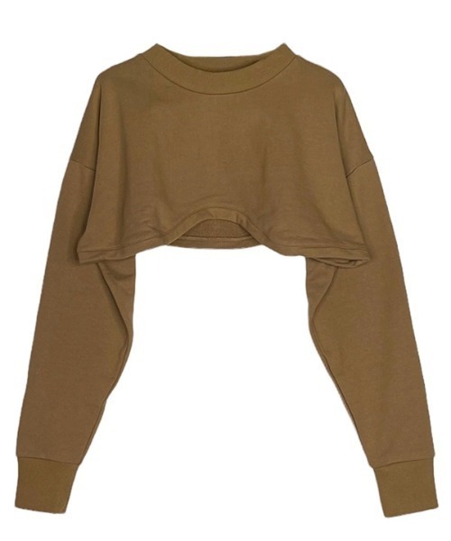 カーディガン sweat bustier bolero レディース