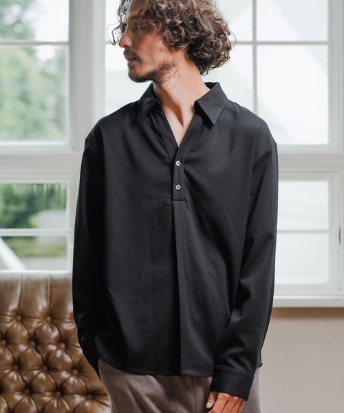 Magine（マージン） ポロシャツ ms6177-TR Fabric Skipper Collar Polo