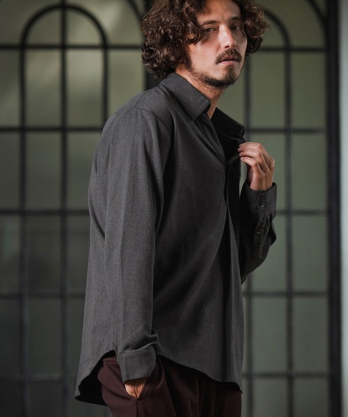 Magine（マージン） ポロシャツ ms6177-TR Fabric Skipper Collar Polo