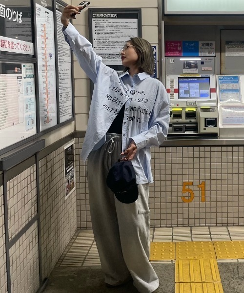 JEANASIS ブラウス シャツ 「25quee」ストリートアソートBIG