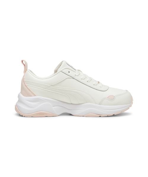 [PUMA] low cut спортивные туфли 25.5cm оттенок белого прочее женский 