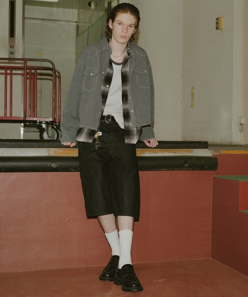 JieDa（ジエダ） シャツ SHORT WESTERN SHIRT メンズ レディース