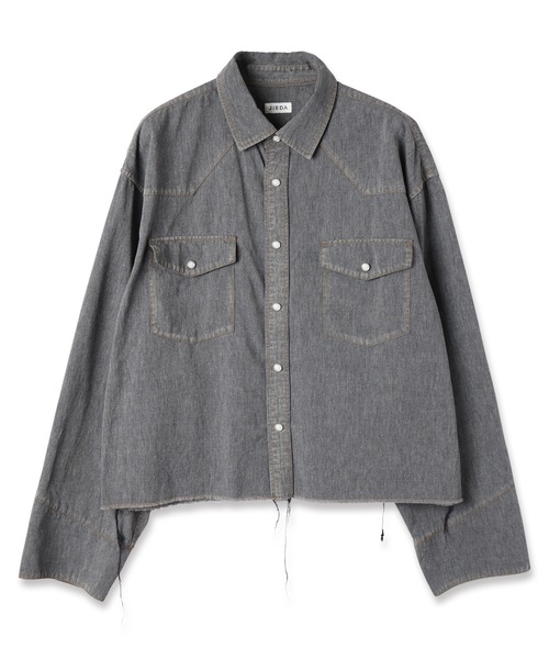 JieDa（ジエダ） シャツ SHORT WESTERN SHIRT メンズ レディース