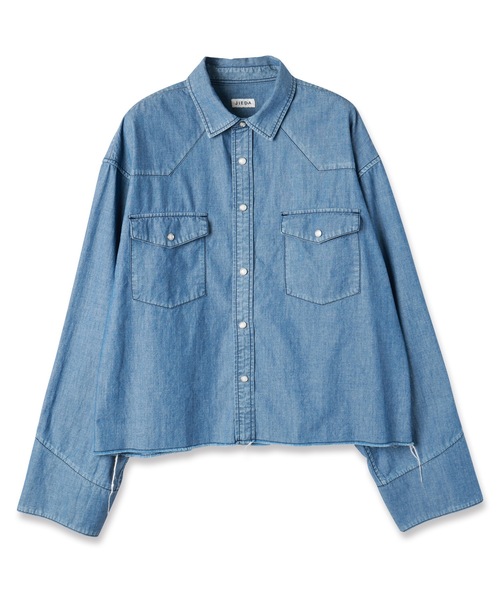 JieDa（ジエダ） シャツ SHORT WESTERN SHIRT メンズ レディース