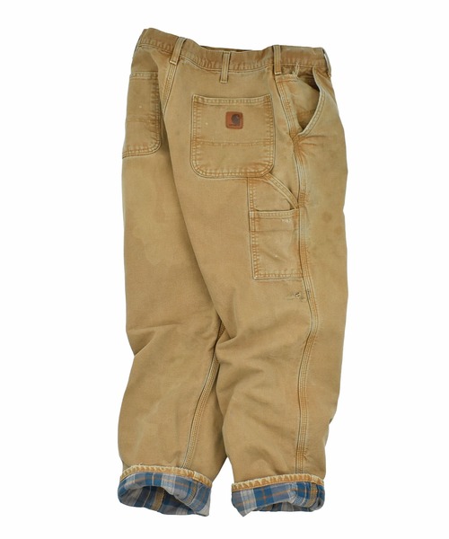 美品❗️Carhartt ブラウン カーゴパンツ　男女兼用 ブラウン（茶色）系 Carhartt(カーハート) カーゴパンツ(メンズ