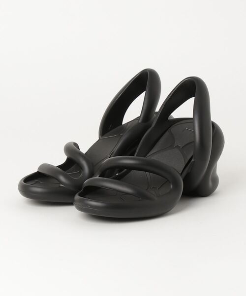 「CAMPER」 ヒールサンダル 25.0cm ブラック レディース_画像6