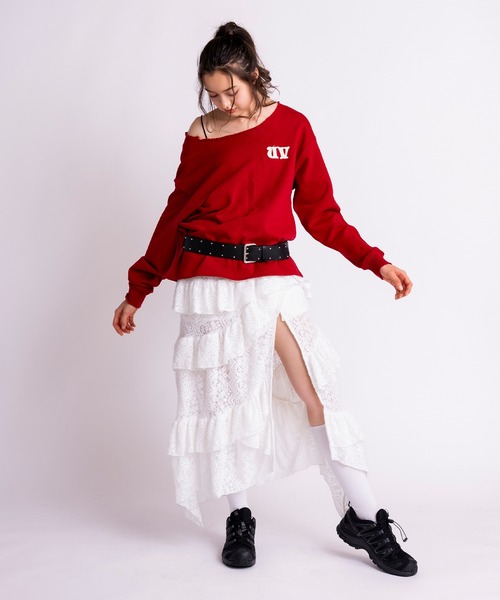 ACLENT（アクレント） トレーナー スウェット カットオフワン