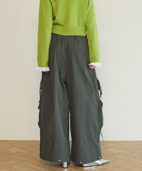 「MAISON SPECIAL」 カーゴパンツ 38 ブラック レディース