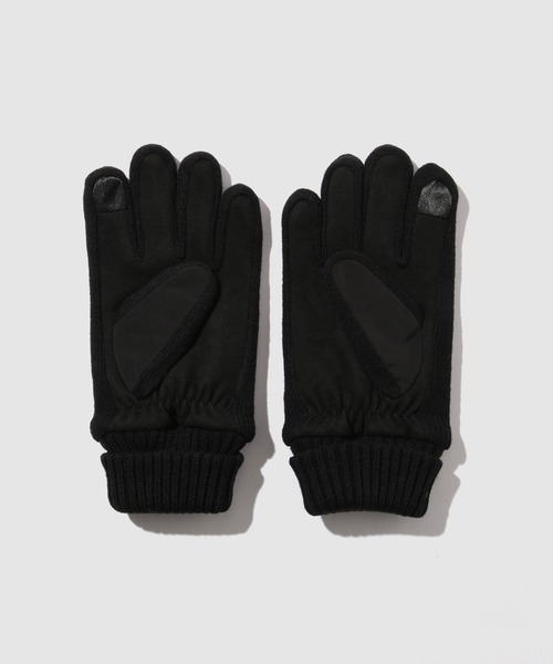 GERRY（ジェリー） 手袋 ニットマチ撥水ロゴプリントグローブ「スマホ