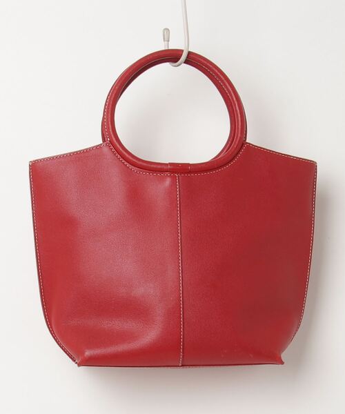 agnes b.（アニエスベー） ハンドバッグ - レッド レディース