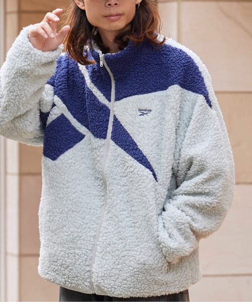 Reebok（リーボック） ブルゾン アウター ベクター ボアフリース