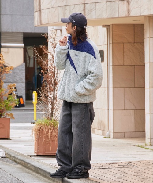 Reebok（リーボック） ブルゾン アウター ベクター ボアフリース