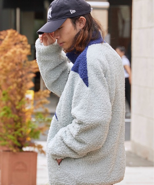 Reebok（リーボック） ブルゾン アウター ベクター ボアフリース 