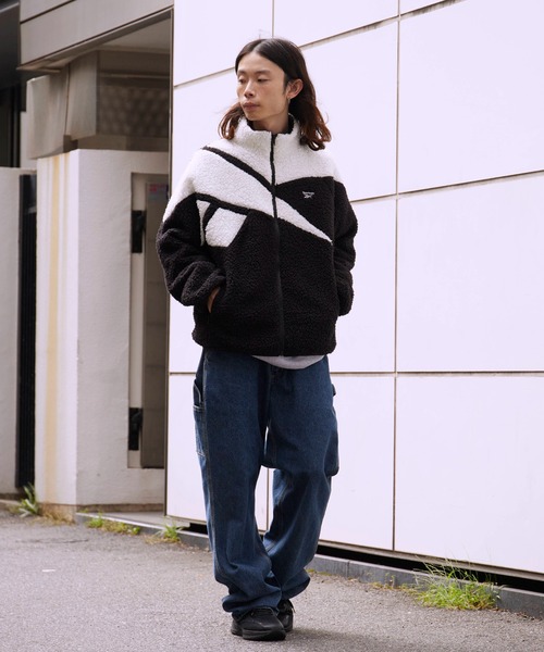 Reebok（リーボック） ブルゾン アウター ベクター ボアフリース 