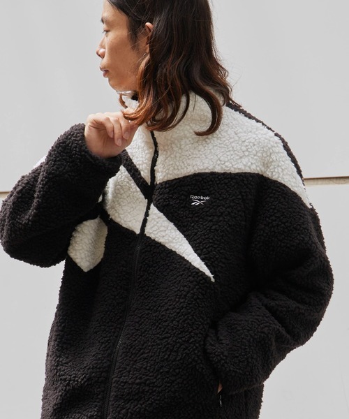 Reebok（リーボック） ブルゾン アウター ベクター ボアフリース 
