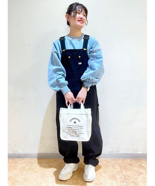 Lee（リー） スウェットカットソー L ブルー レディース : ZOZOTOWN