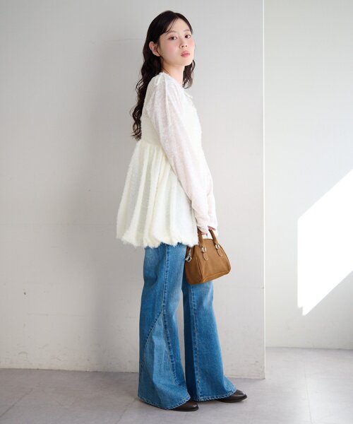 Kastane（カスタネ） ブラウス シャツ バルーンチュニック レディース