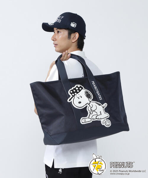 PEARLY GATES スヌーピー ロッカーバック PEARLY GATES（パーリーゲイツ） トートバッグ 「PEARLY GATES