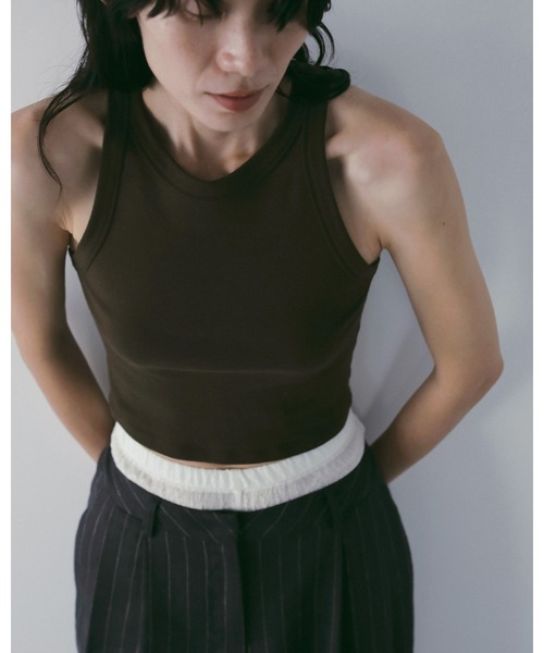 anuke（アンヌーク） パンツ Cutlace Biker Pants レディース