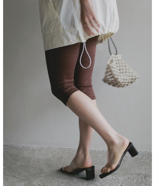 anuke（アンヌーク） パンツ Cutlace Biker Pants レディース