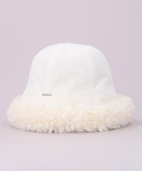 【CA4RA カシラ】ハット ファー付き CA4LA（カシラ） 帽子 ハット TOPE 3 レディース : ZOZOTOWN Yahoo!店