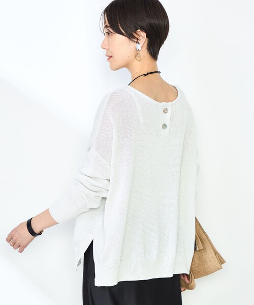 「NOLLEY'S」 長袖ニット FREE ピンク レディース_画像8