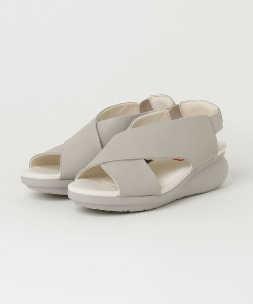 「CAMPER」 ヒールサンダル 22.0cm ライトグレー レディース_画像6
