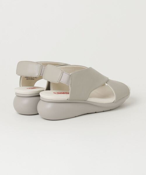 「CAMPER」 ヒールサンダル 22.0cm ライトグレー レディース_画像7